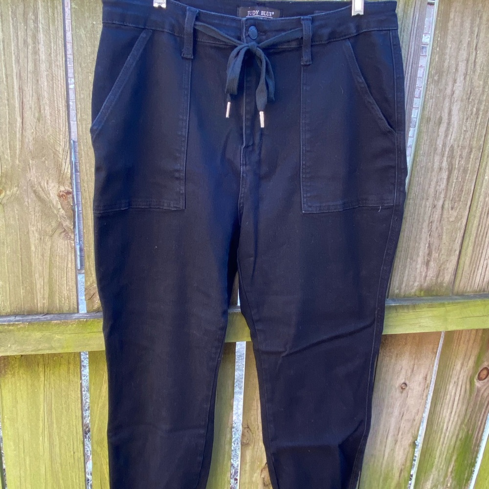 Judy Blue 15/32 Black Jogger Pants